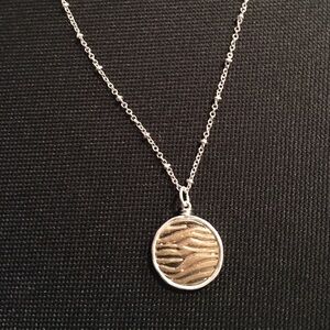 Crave Silver & Gold Tone Necklace 9” to 12” Length New in Package